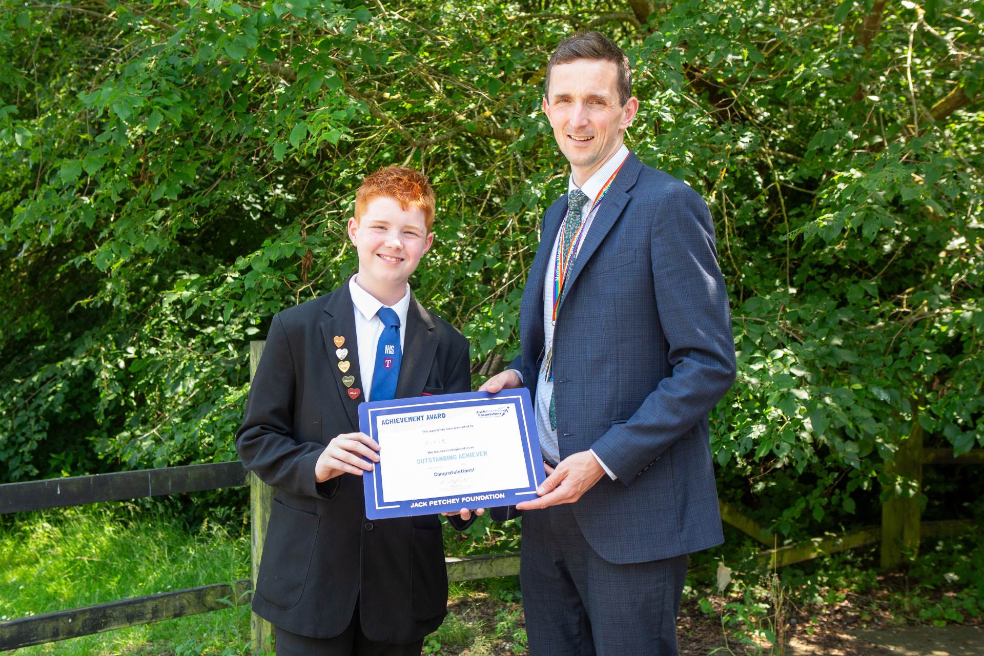 Congratulations to Alfie, a Jack Petchey Award Winner!