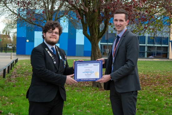 Congratulations to Xander, a Jack Petchey Award Winner!